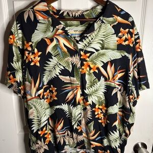 Tropical Floral Men's Shirt
